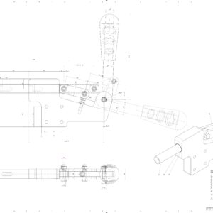 171182 - CHIUSURA LINEARE 1 PERNO CORSA 90 MM