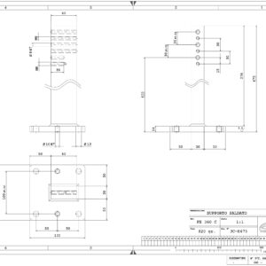 .SUPP475 - SUPPORTO FERRO SALDATO H-475