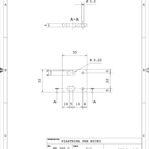 2F2A353250 - PIASTRINA PER MICRO 35X32 SP. 5