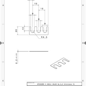 3A462002 - SHIM 3 ASOLE 46X20 SP. 0.2 INT.15