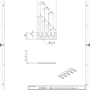 4A441603 - SHIM 4 ASOLE 44X16 SP. 0.3 INT.10