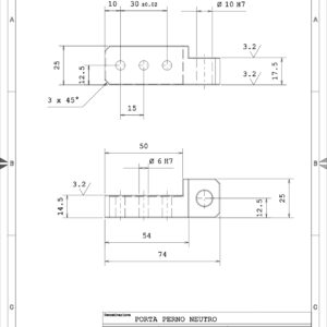 742525SX - TALLONE PORTAPERNO SINISTRO