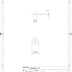 R209030 - RONDELLA DIAM.20 F.9 SP. 3.0