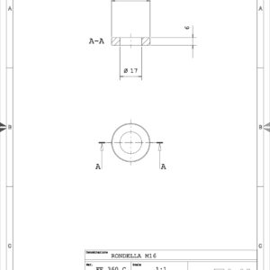 R301760 - RONDELLA DIAM.30 F.17 SP.6,0