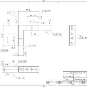 .SQ7070206H7 - SQUAD. 70X70X20X17 FORI 6H7