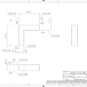 .SQ70702017SF - SQUAD. 70X70X20X17 SENZA FORI