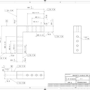 .SQ9090256H7 - SQUAD. 90X90X25X20 FORI 6H7