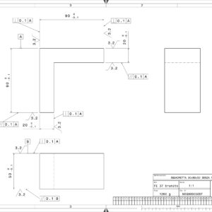 .SQ909050SF - SQUAD. 90X90X50X20 SENZA FORI