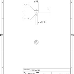 T126014 - TASSELLO DI ARRESTO DIAM.6H7