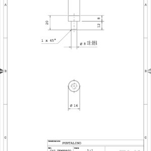 T168020 - TASSELLO DI ARRESTO DIAM.8H7