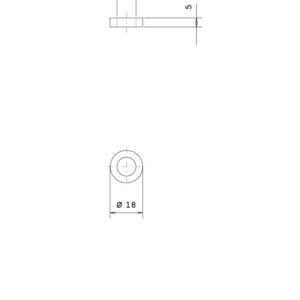 TR30M16 - TASSELLO DI ARRESTO TESTA RAGGIATA M16